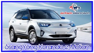 ⚡️2022 SsangYong Korando eMotion 🔋 Kompakt Elektro SUV ab unter 30000€ inklusive Wärmepumpe⁉️ [upl. by Nomled]