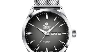 Tutima 610520 Sky Automatic Grey Fume Dial Milanese Bracelet [upl. by Brubaker]