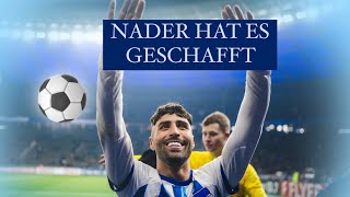 NADERS TRAUM WIRD WAHR ⚽️💙  Nader Louisa [upl. by Nemzaj]