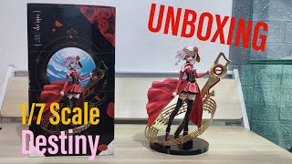 Unboxing  FuRyu FNEX  17 Scale Figure  Tákt Op Destiny  UnmeiDestiny [upl. by Tioneb]