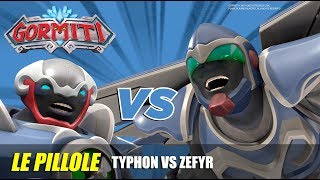 Gormiti  Le Pillole Typhon Vs Zefyr [upl. by Schott]