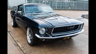 Ford Mustang 1967 Fastback Manual  V8  408 cubic inch Right Hand Drive “BULLITT MUSTANG” [upl. by Yenohtna23]