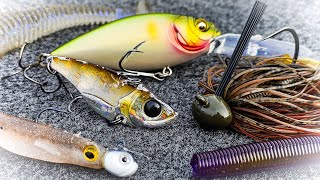 Top 5 Baits For December Bass Fishing [upl. by Ramhaj]