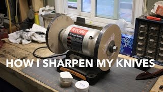 How I sharpen my knives  Razor Sharp Edge Making System [upl. by Eiramnwad923]