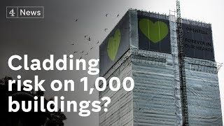 Revealed 1000 buildings in UK could be covered in flammable cladding [upl. by Iadrahc552]