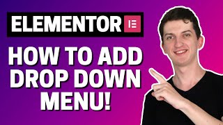 How To Add Drop Down Menu In Elementor [upl. by Ajani]