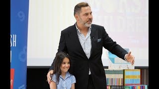 David Walliams announces the Young Writer of the Year 2018 [upl. by Nagear]