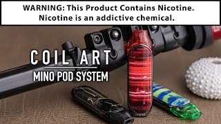 The Coil Art Mino Ultra Portable Vape Pod System Kit [upl. by Dominique82]