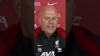 Arne Slot on keeping clean sheets and Liverpools defense liverpoolfc [upl. by Sheelah796]