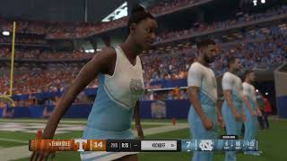 Peach Bowl Tennessee vs UNC [upl. by Beebe]