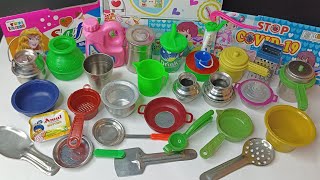 Play with Amazing mini kitchen set MINI CLAY Dolliyon [upl. by Amsirahc]