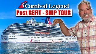 Carnival Legend FULL Ship Tour  How Does She Look After The Refit [upl. by Vullo]