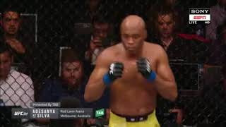 ufc 234 anderson silva vs israel adesanya full fight [upl. by Aleyam]