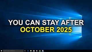 Stay updated on Windows 10 past October 2025 [upl. by Trela12]