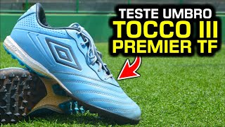 MELHOR que a Umbro Astro TF 😱  Teste chuteira society Umbro Tocco III Premier TF [upl. by Ursulina480]