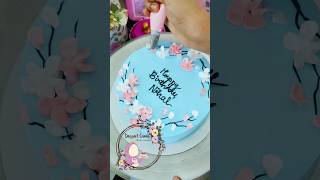 Cherry blossom cake decorations cake themecake weddingcake themecakeideas birthdaycake [upl. by Akamahs]