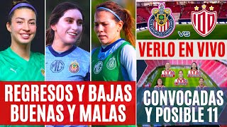 🚨 BUENAS Y MALAS NOTICIAS PARA CHIVAS FEMENIL ¿QUE PASÓ CON LICHA CERVANTES [upl. by February273]