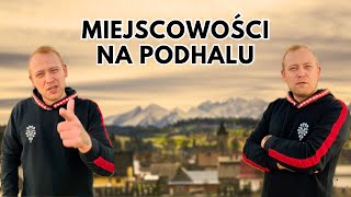 Miejscowości na Podhalu [upl. by Aiynat]