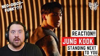 Who Is Jung Kook Standing Next To You  Aussie Producer Reacts [upl. by Lerrej]