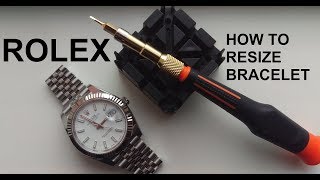 Rolex Watch Bracelet Resizing Screws [upl. by Camila]