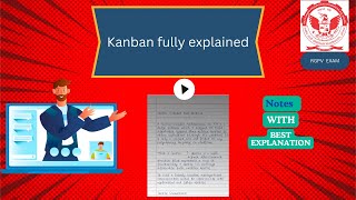 Kanban fully explained  Rgpv notes for Kanban  unit 1 lecture 8  agile fremwork kanban [upl. by Kimmi342]