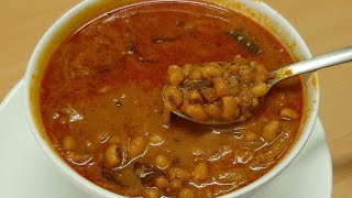 காராமணி குழம்பு சுவையாக செய்வது எப்படிkulampu recipe in tamil umas kitchen [upl. by Yotal599]