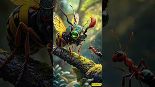 Discover the fascinating world of insects 🐞🦋🐜 animationfun creativecontent youtubeshorts [upl. by Nabe]