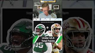 Jets vs 49ers Total  NFL Week 1 Best Bets  Monday Night Football Picks [upl. by Marillin93]