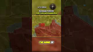 ⚔️ RUSSIAN FORCES ADVANCE NOVODARIVKA CAPTURED shorts ukraine viral trending [upl. by Siuqramed]