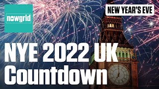 LIVE NYE 2022 UK countdown multistream  Happy New Year  London fireworks [upl. by Llamaj]