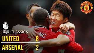 Manchester United 82 Arsenal 1112  Premier League Classics  Manchester United [upl. by Loy127]