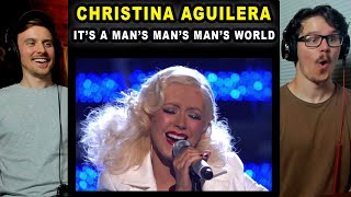 Week 103 Christina Live Week 1  Its A Mans Mans Mans World Live At Grammy Awards [upl. by Jecon68]