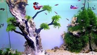 HOW TO MAKE SAND WATERFALL AQUARIUM [upl. by Lisle]