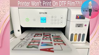 How To Fix DTF Film Printer Problems [upl. by Nilat]