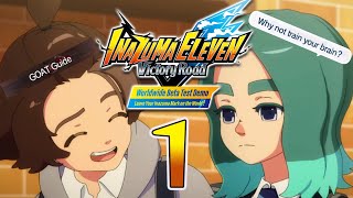 Part 1  Inazuma Eleven Victory Road STORY MODE  First 30 Minutes of Gameplay and Blind Reactions [upl. by Rennane722]