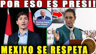 A POCO SI MUY VER CANADÁ INSULTA A MÉXICO LA PRESIDENTA LOS HUMILLO [upl. by Eartnoed]