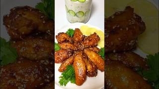 طرز تهیه خوراک کتف و بال مرغ خوشمزه  پاچینی  بوفالو وینگز غذای ساده Buffalo wings recipe [upl. by Cynar]