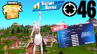 BEST UPDATED Controller Fortnite SettingsSensitivity Chapter 2 REMIX  XboxPS4PS5 [upl. by Eiggep]