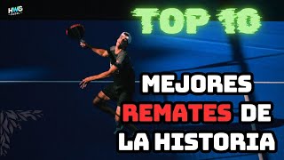 TOP MEJORES REMATES DE LA HISTORIA PADEL  Herewegopadel [upl. by Vachel]