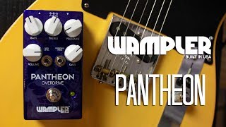 Wampler Pedals  Pantheon 3 Guitars Pedal Demo [upl. by Sellma]