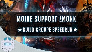 MOINE SUPPORT ► BUILD GROUPE SPEEDRUN GR ★ DIABLO 3 [upl. by Yle]