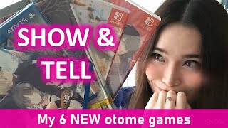 My 6 new otome games  show and tell 1 💖 [upl. by Remus]