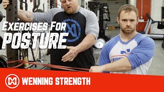 Use These Back Exercises for Great Posture with Matt Wenning [upl. by Barty]