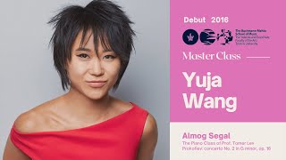 Yuja Wang Piano Master Class Debut  Almog Segal [upl. by Cutlerr638]