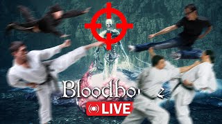 I WILL DEFEAT an Orphan Live on Stream  in Bloodborne LIVE First Playthrough [upl. by Leban]