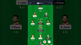 JBT vs BB Dream11 Team  JBT vs BB Zim Afro T10 Dream11 Team  JBT vs BB GL Team Today Match 2024 [upl. by Teerell]