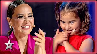 5 Year Old Blind Girl is an INSPIRATION on Spains Got Talent [upl. by Funch]