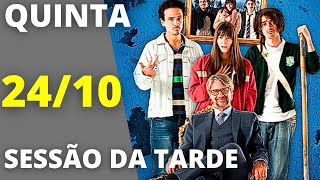 Sessão Da Tarde de hoje 2410 Globo exibe filme Malcriados [upl. by Galvin738]