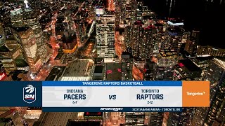 Tangerine Game Highlights Raptors vs Pacers  November 18 2024 [upl. by Eillehs]