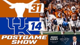 Texas Wins Against Kentucky  Texas Longhorns Postgame Show [upl. by Chemush]